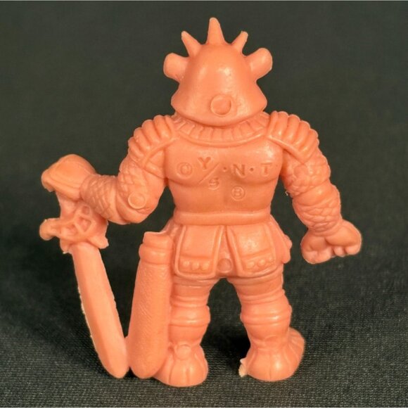 1980s Vintage M.U.S.C.L.E. Kinnikuman Black King #157 Action Figure Flesh - Picture 2 of 2